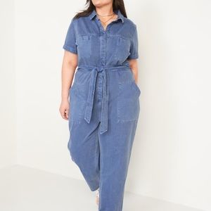 NWT Old Navy Denim Jumpsuit 3X